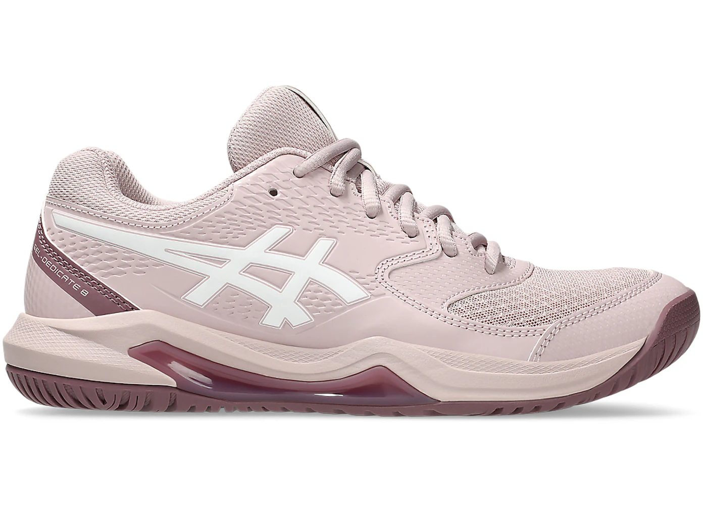 ASICS Gel-Dedicate 8 Watershed Rose White 