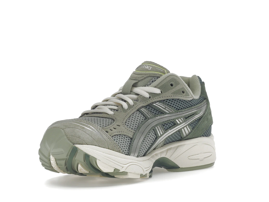 Vue 14 de ASICS Gel-Kayano 14 Olive Grey Pure Silver