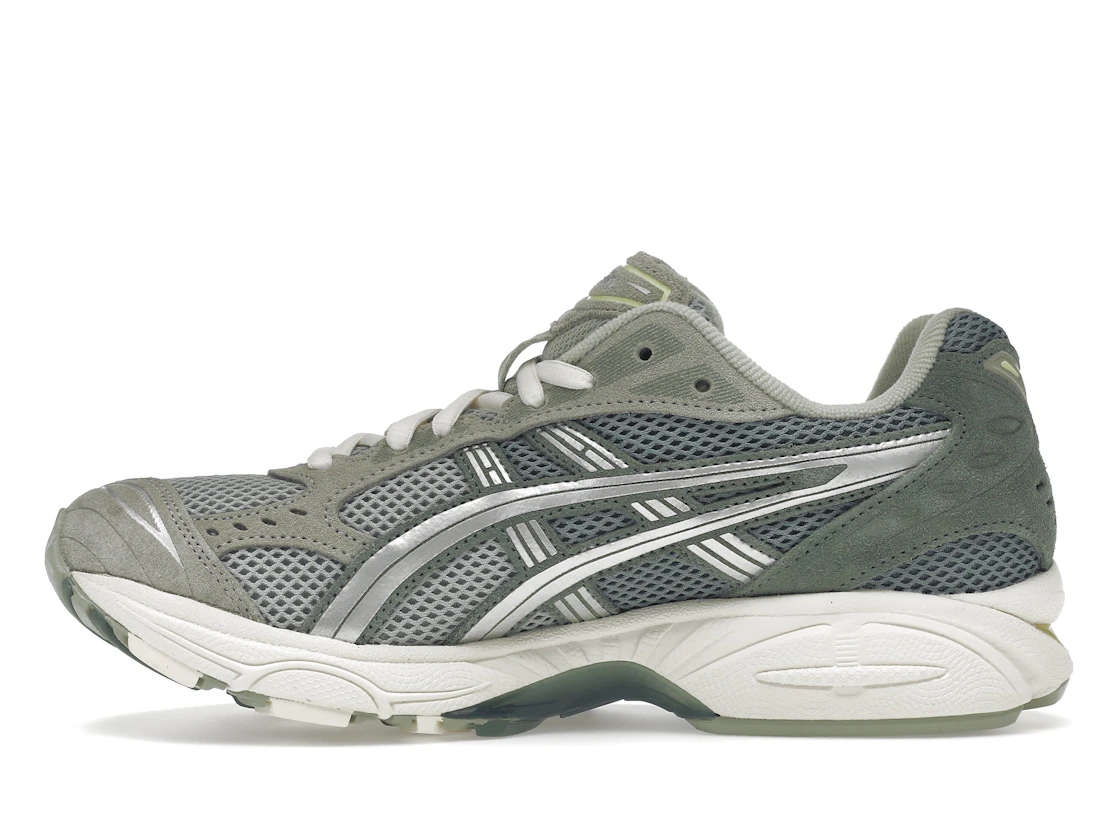 Vue 19 de ASICS Gel-Kayano 14 Olive Grey Pure Silver