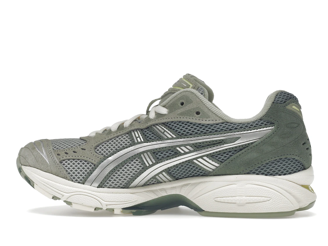Vue 20 de ASICS Gel-Kayano 14 Olive Grey Pure Silver