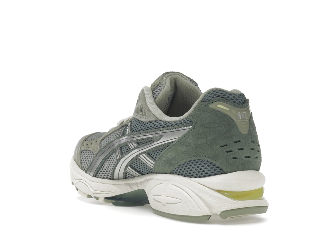 Vue 25 de ASICS Gel-Kayano 14 Olive Grey Pure Silver