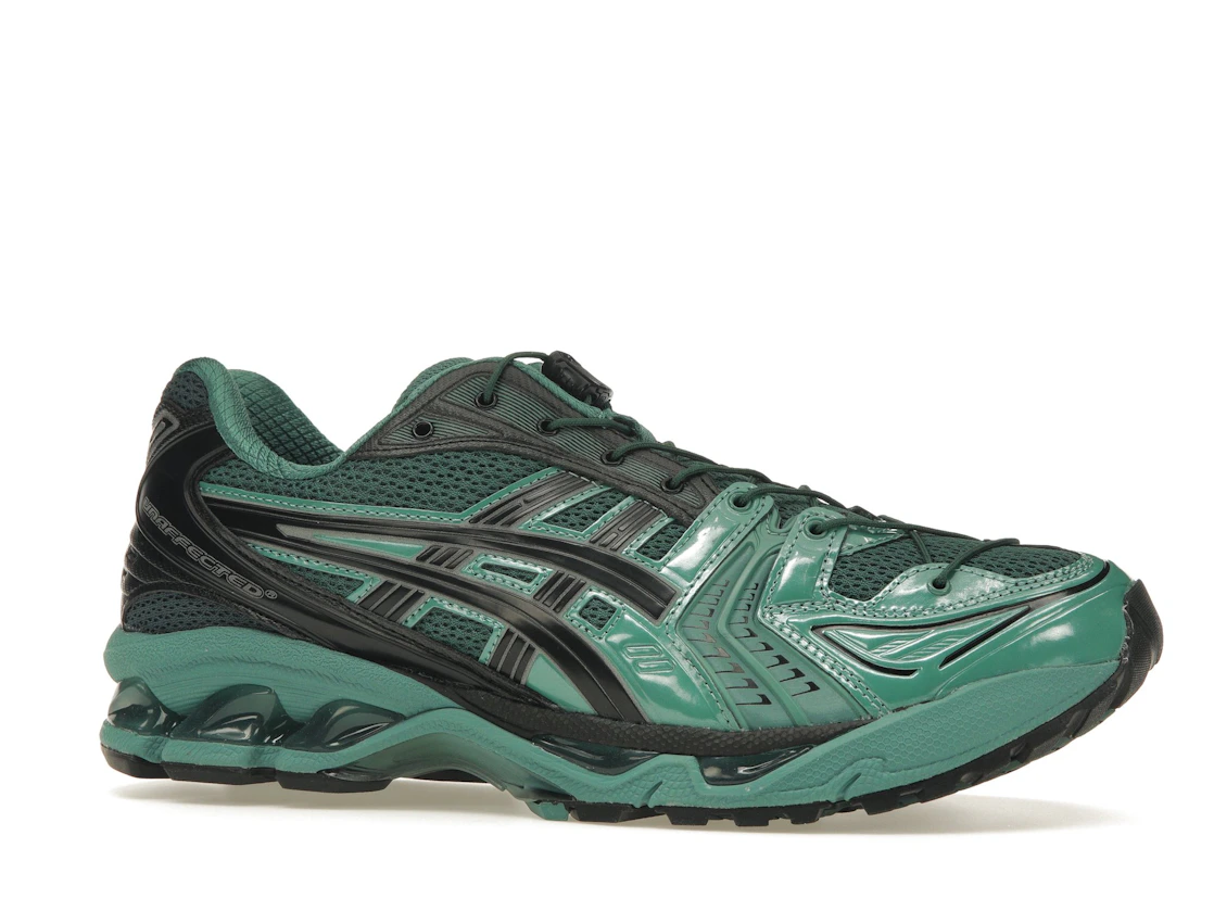 Vue 3 de ASICS Gel-Kayano 14 Unaffected Infinite Wonders Pack Green