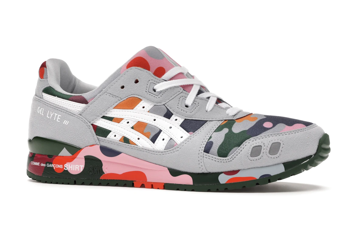 Vue 3 de ASICS Gel-Lyte III Comme des Garcons Shirt