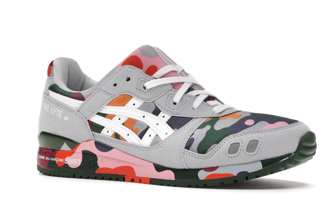 Vue 4 de ASICS Gel-Lyte III Comme des Garcons Shirt