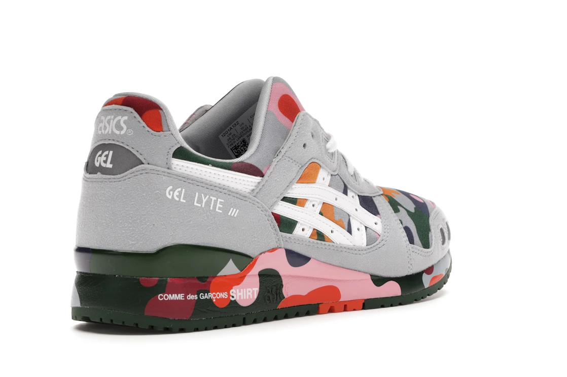 Vue 32 de ASICS Gel-Lyte III Comme des Garcons Shirt