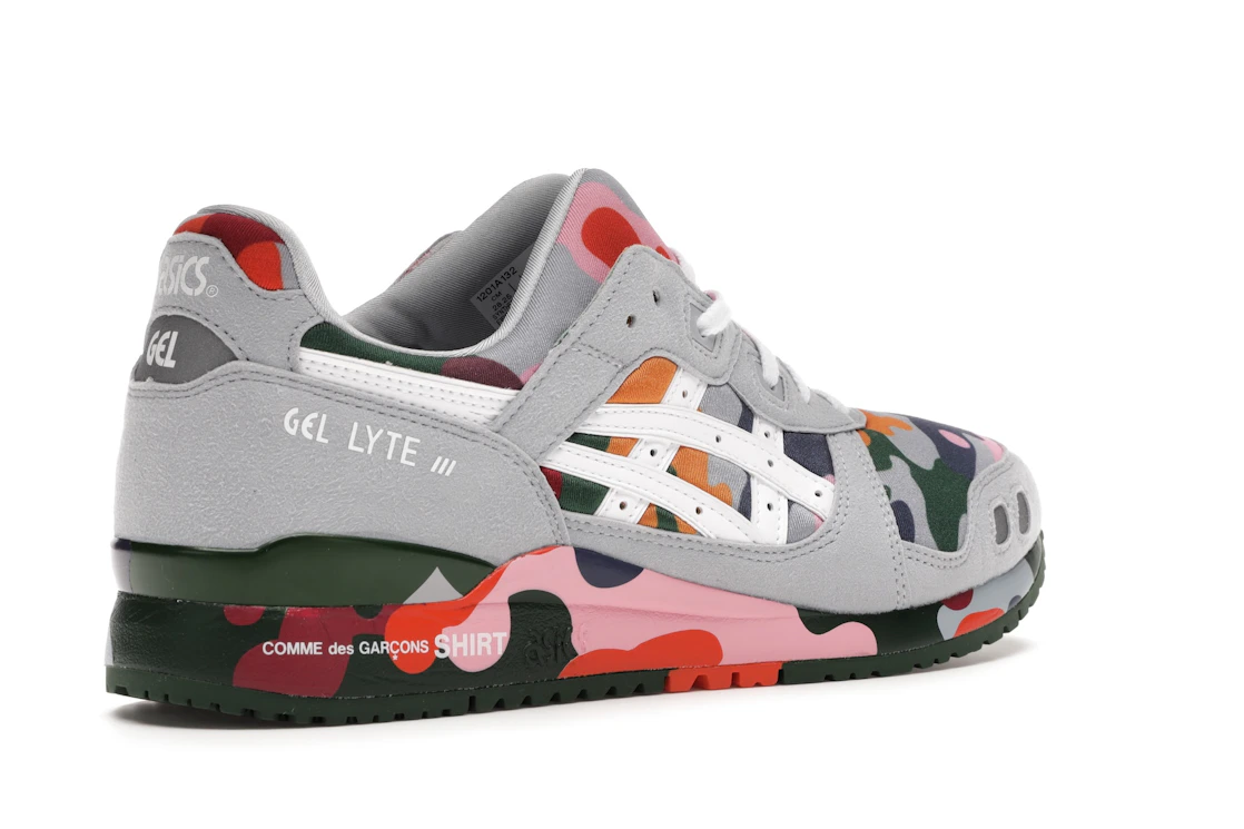Vue 33 de ASICS Gel-Lyte III Comme des Garcons Shirt