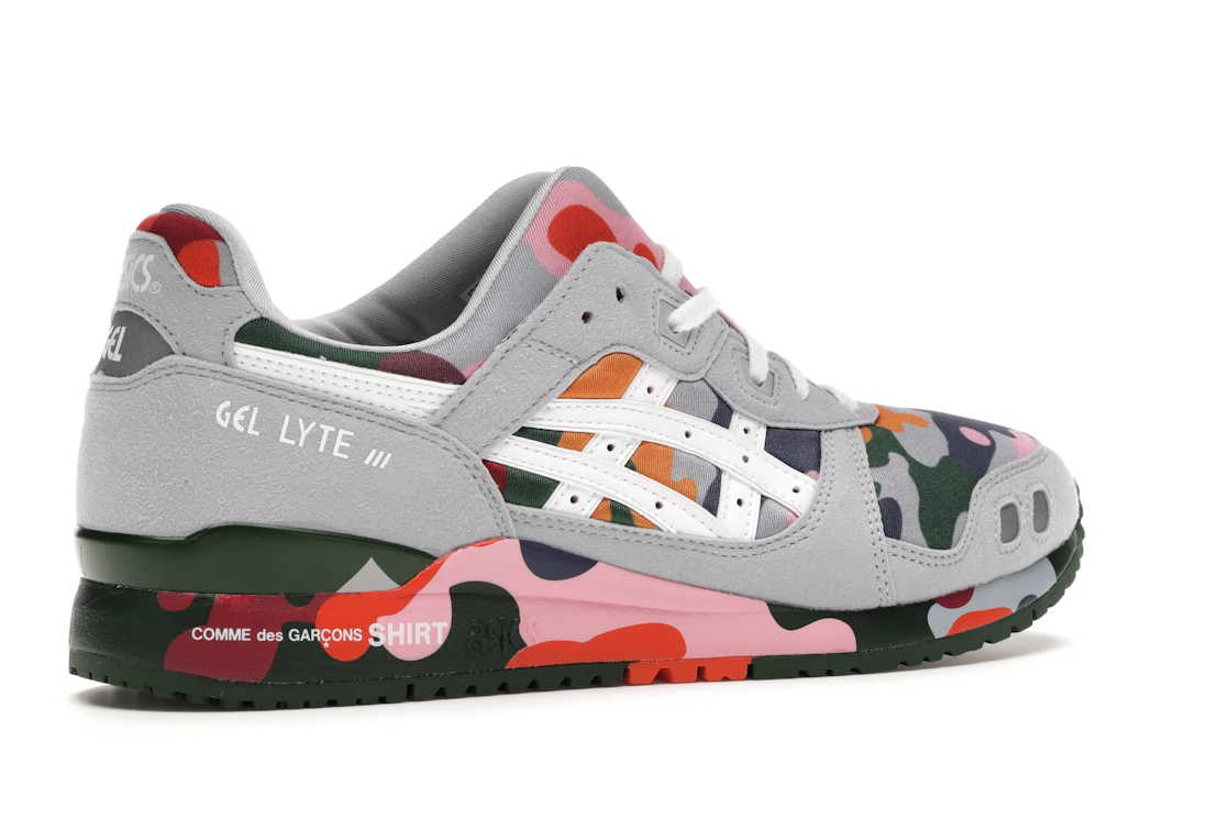 Vue 34 de ASICS Gel-Lyte III Comme des Garcons Shirt