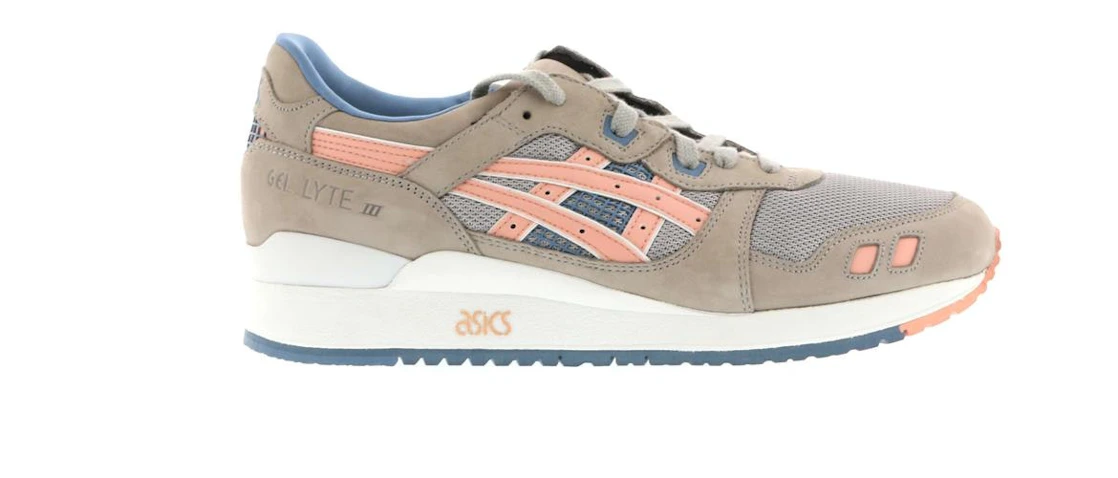 Vue 1 de ASICS Gel-Lyte III Ronnie Fieg Flamingo