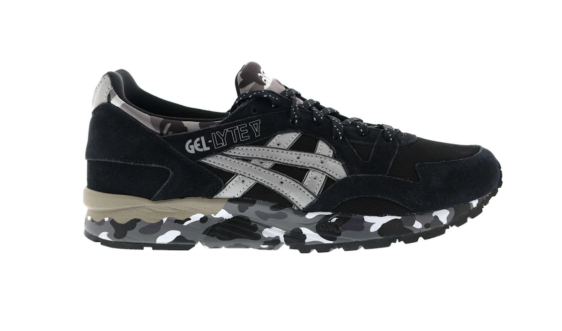 Vue 1 de ASICS Gel-Lyte V Bape Black Camo