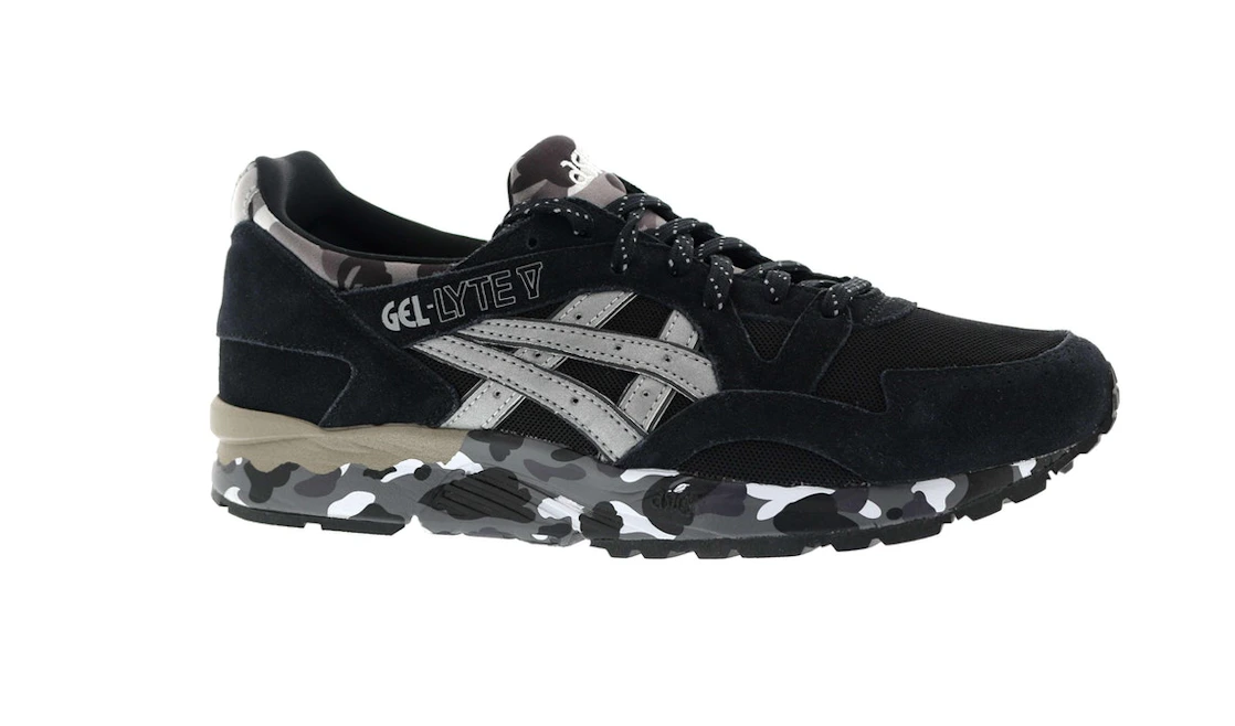 Vue 2 de ASICS Gel-Lyte V Bape Black Camo