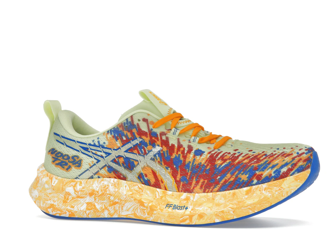 Vue 3 de ASICS Noosa Tri 16 Huddle Yellow Illusion Blue