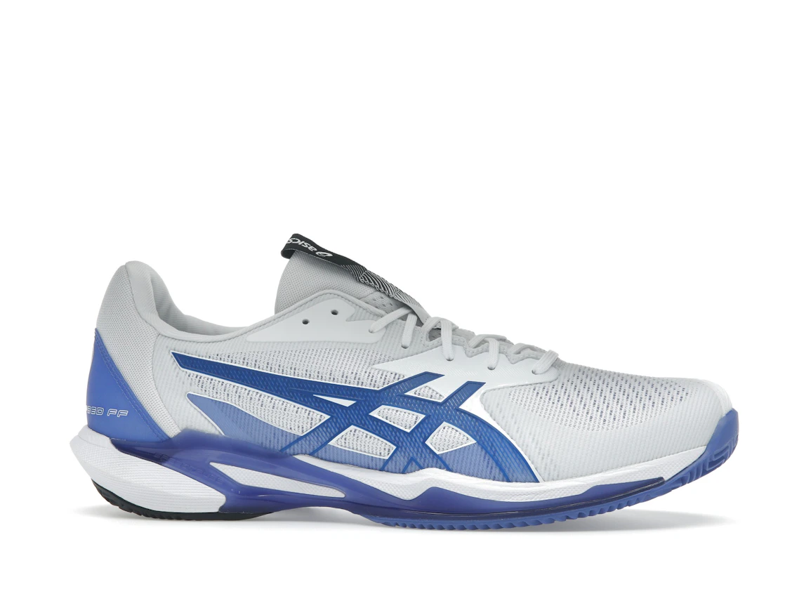Vue 2 de ASICS Solution Speed FF 3 Clay White Tuna Blue
