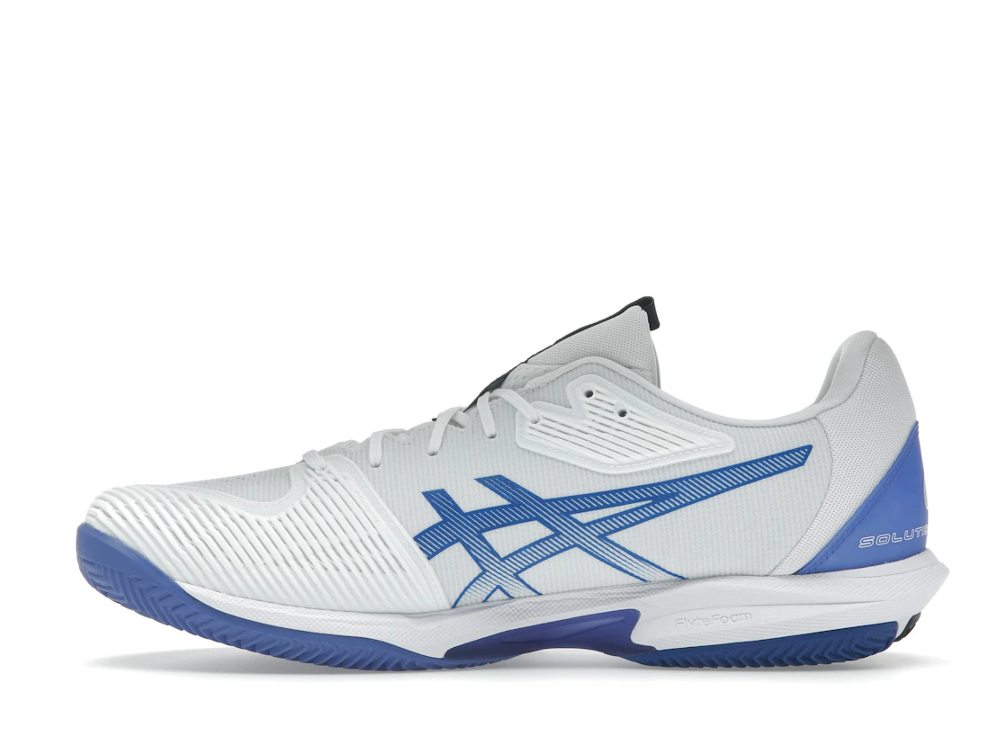 Vue 19 de ASICS Solution Speed FF 3 Clay White Tuna Blue