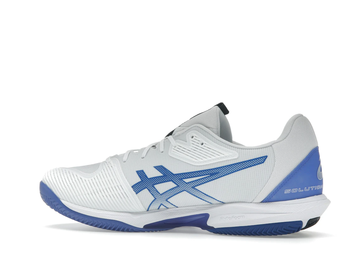 Vue 21 de ASICS Solution Speed FF 3 Clay White Tuna Blue