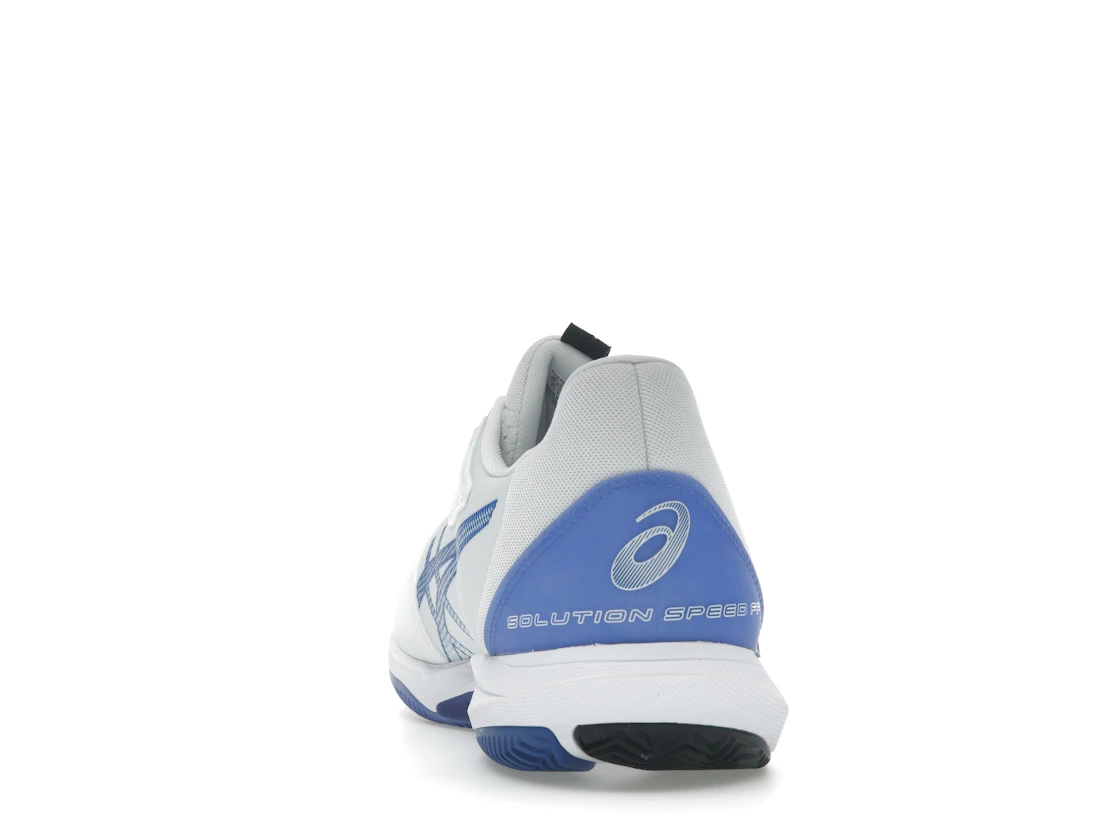 Vue 27 de ASICS Solution Speed FF 3 Clay White Tuna Blue