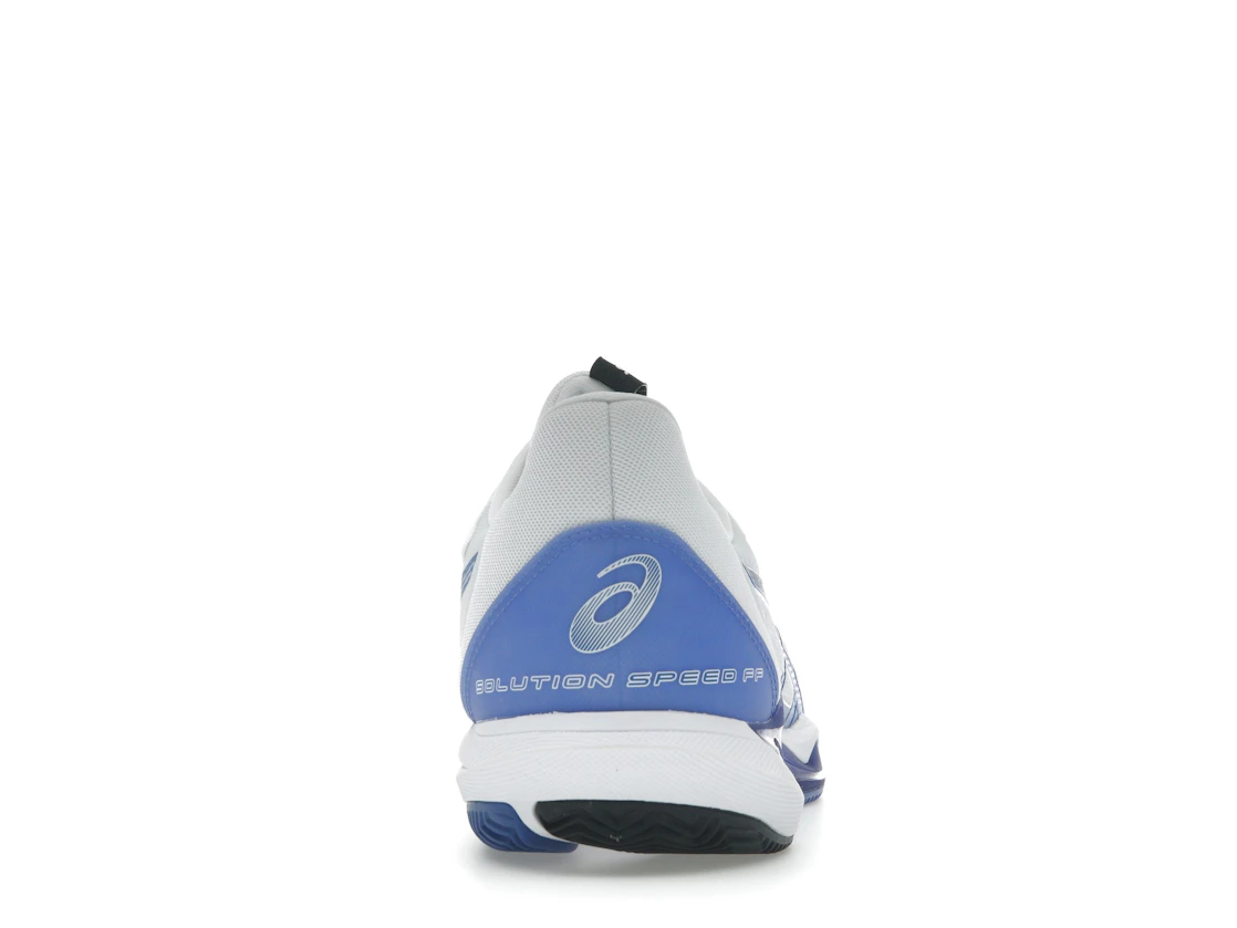 Vue 28 de ASICS Solution Speed FF 3 Clay White Tuna Blue