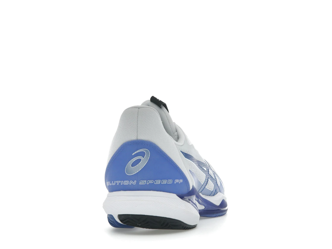 Vue 29 de ASICS Solution Speed FF 3 Clay White Tuna Blue