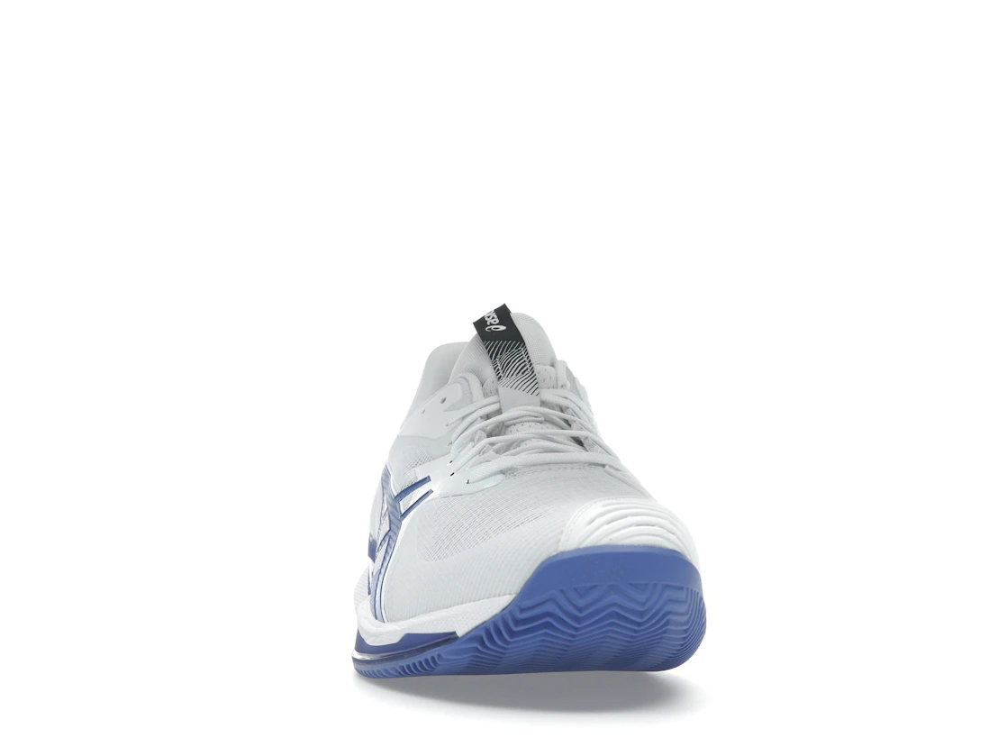 Vue 9 de ASICS Solution Speed FF 3 Clay White Tuna Blue