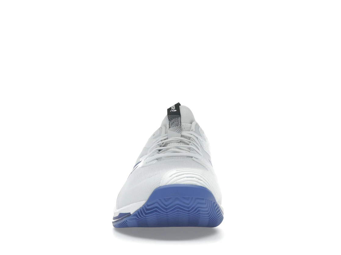Vue 10 de ASICS Solution Speed FF 3 Clay White Tuna Blue