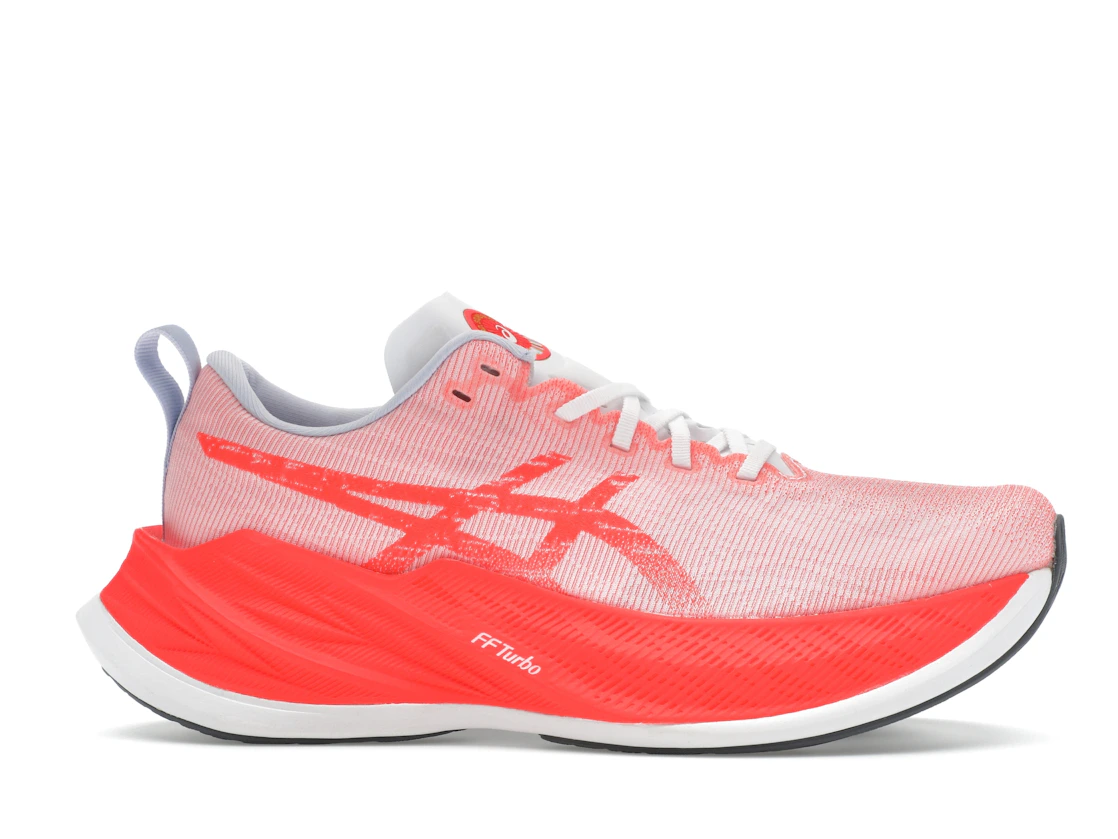 Vue 2 de ASICS Superblast White Sunrise Red