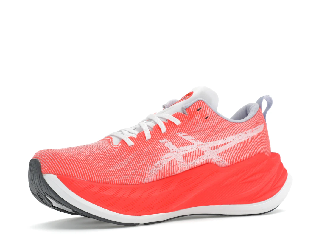 Vue 16 de ASICS Superblast White Sunrise Red