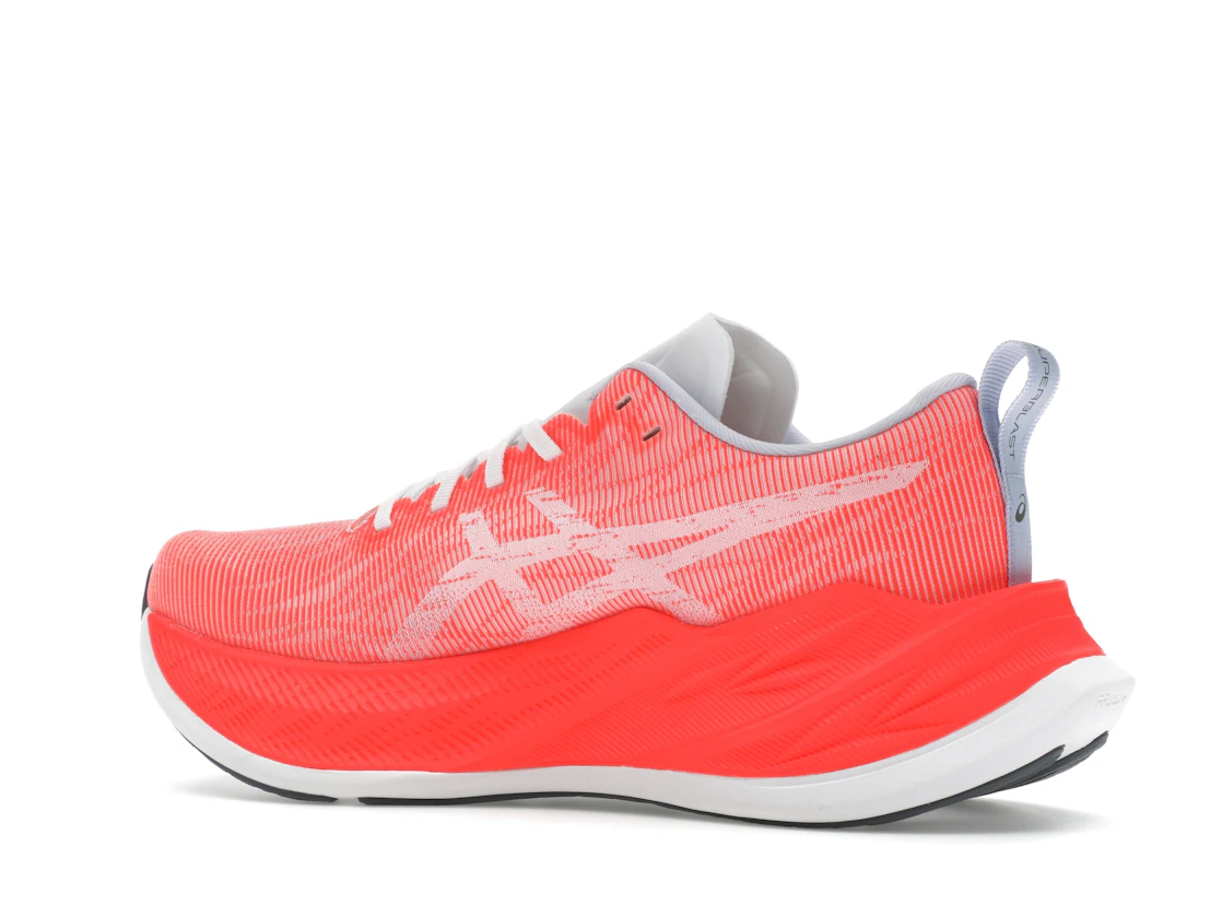 Vue 22 de ASICS Superblast White Sunrise Red
