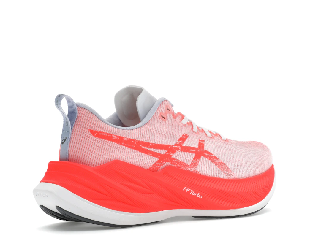 Vue 33 de ASICS Superblast White Sunrise Red