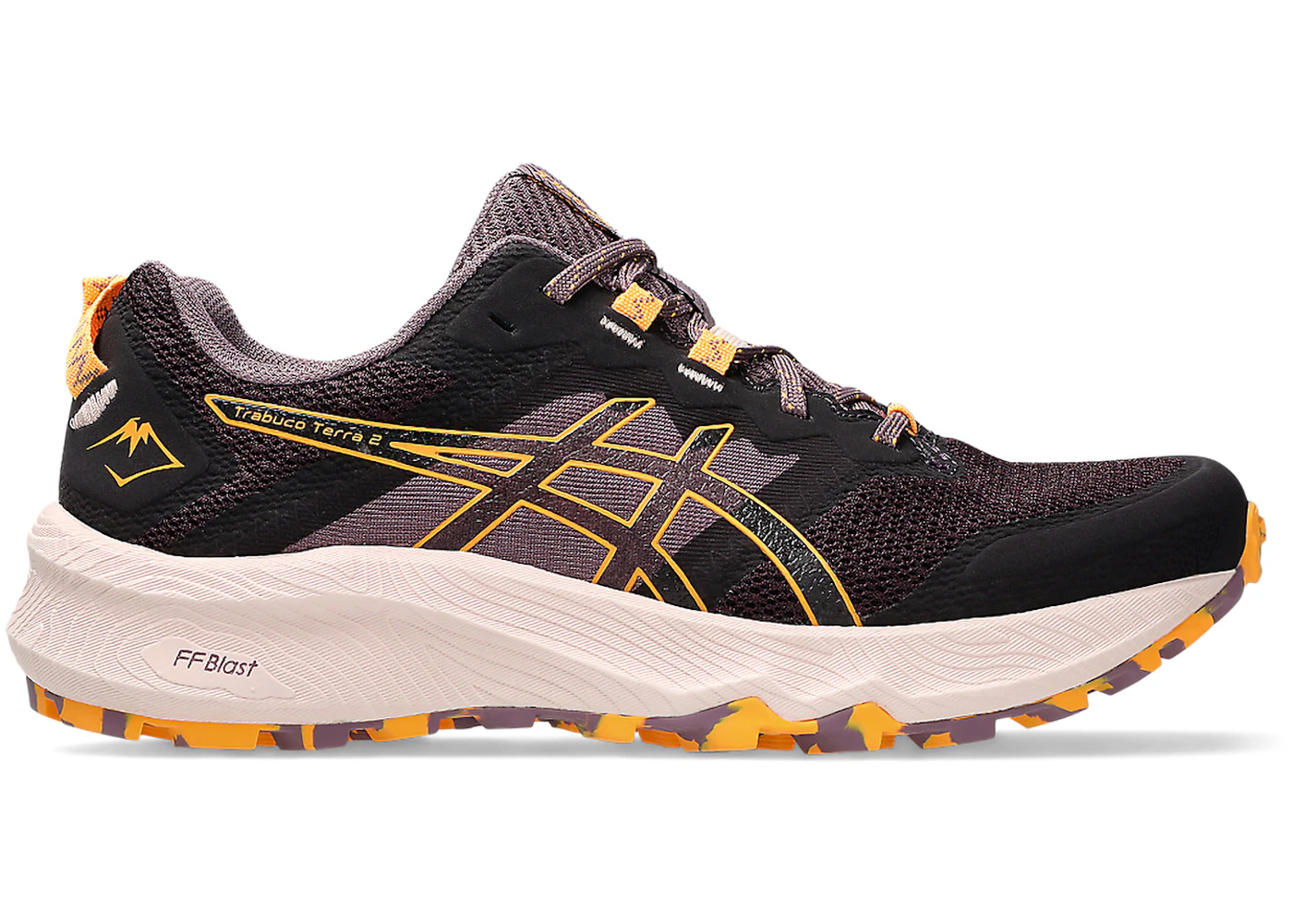 ASICS Trabuco Terra 2 Dark Aubergine Stadium Orange 