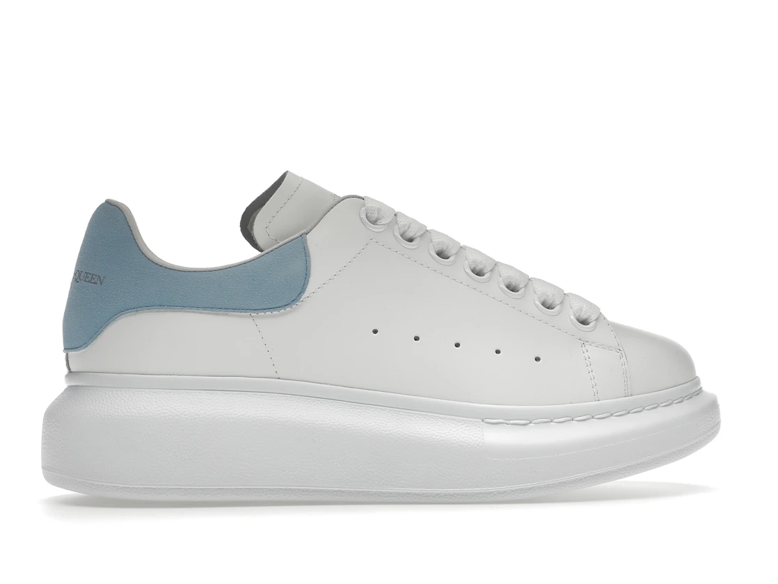 Vue 36 de Alexander McQueen Oversized White Grey Blue 