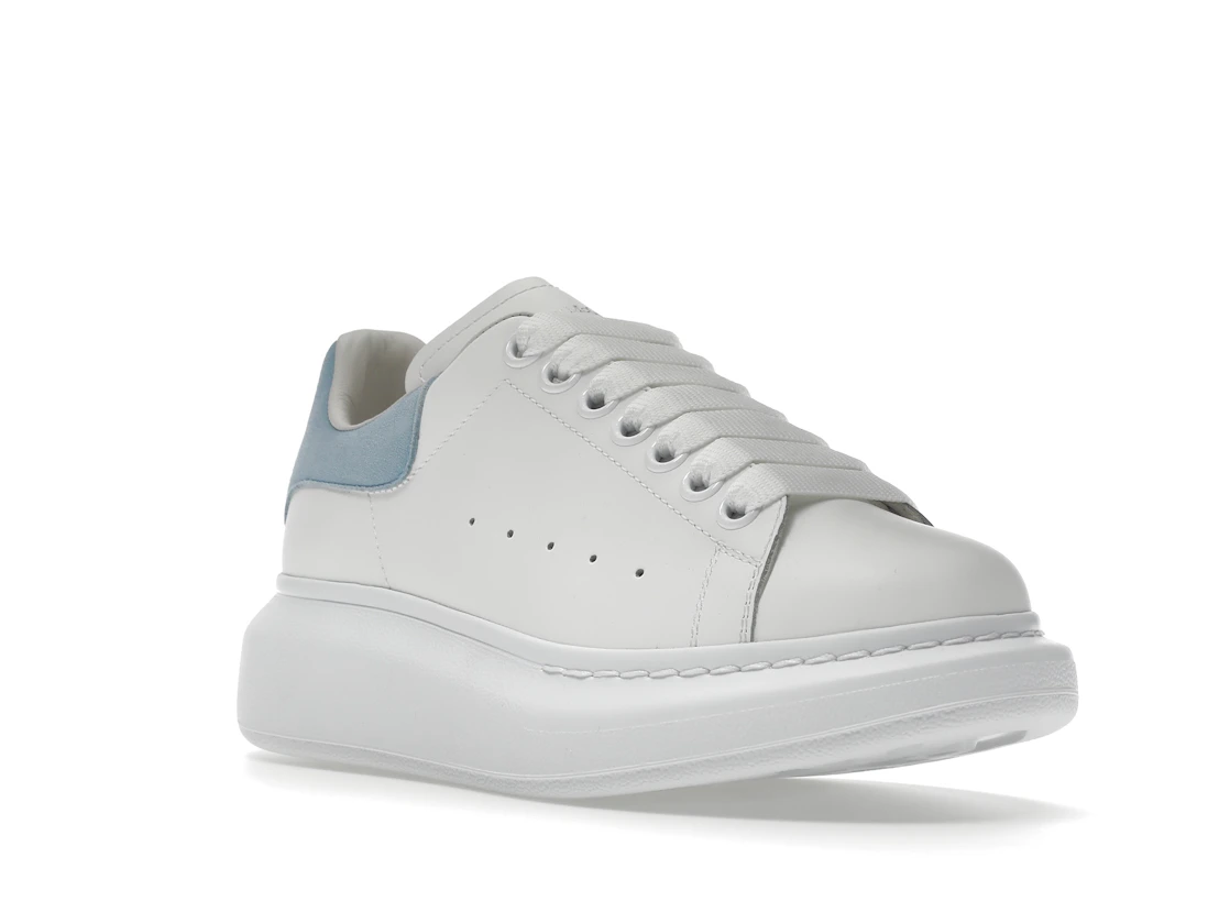 Vue 6 de Alexander McQueen Oversized White Grey Blue 