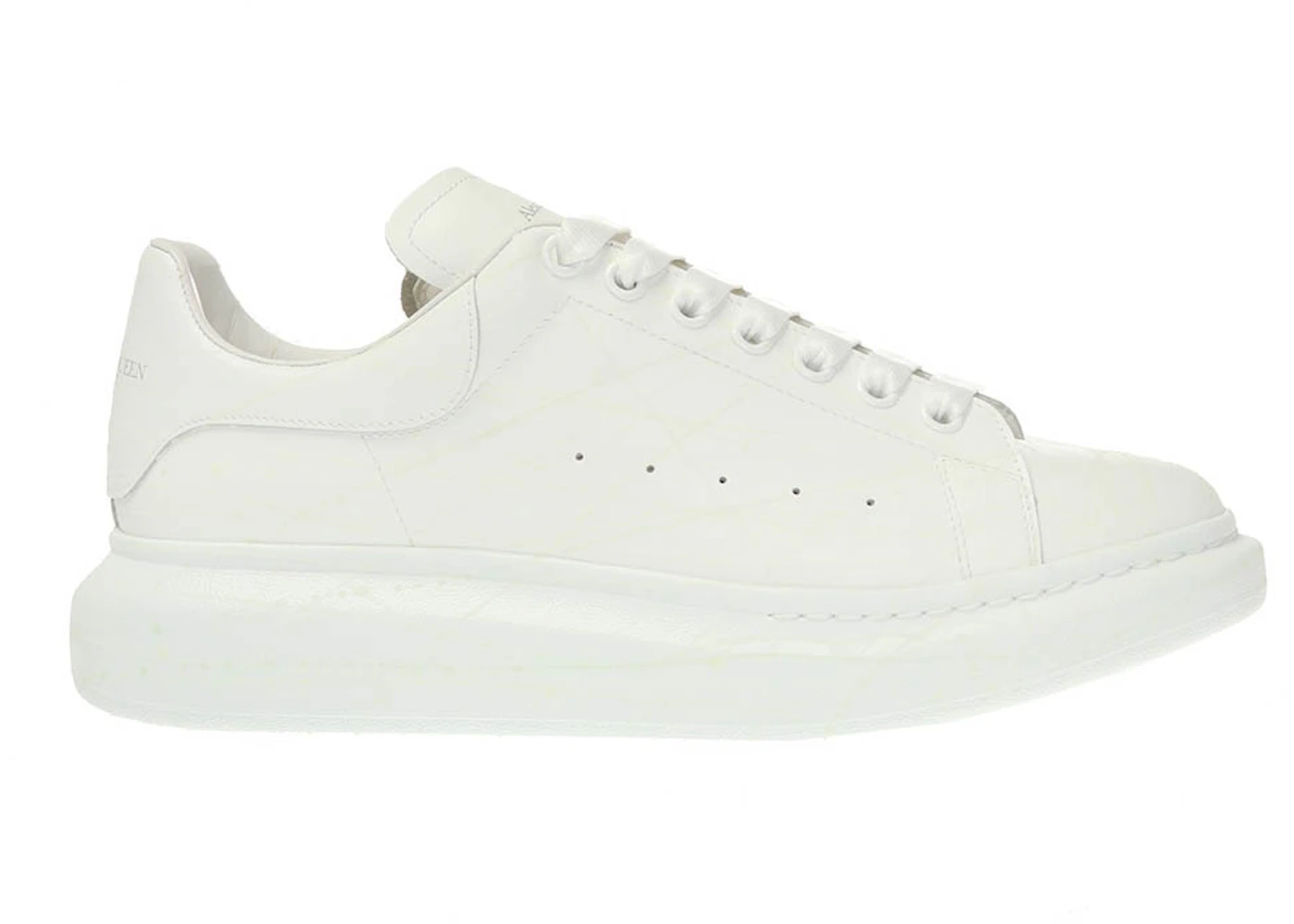 Alexander McQueen Oversized White Print