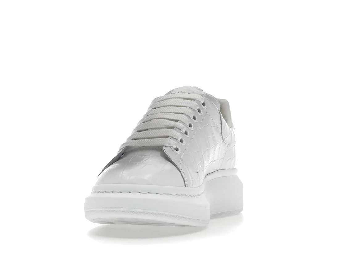 Vue 12 de Alexander McQueen Oversized White White Croc