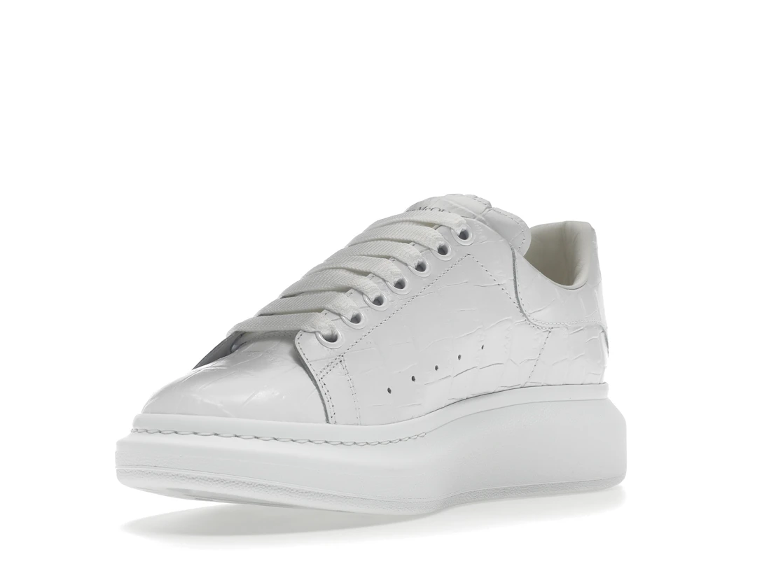 Vue 14 de Alexander McQueen Oversized White White Croc