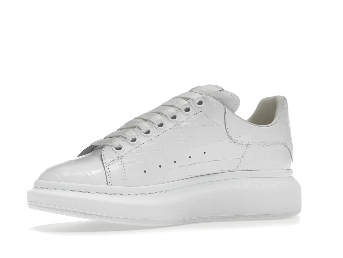 Vue 16 de Alexander McQueen Oversized White White Croc