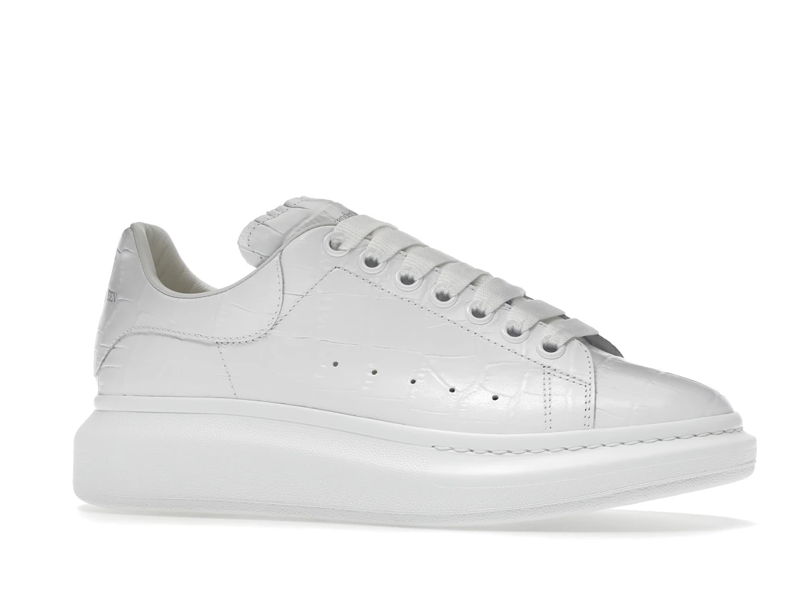 Vue 3 de Alexander McQueen Oversized White White Croc