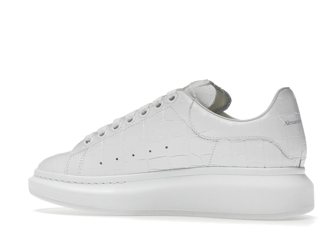 Vue 21 de Alexander McQueen Oversized White White Croc