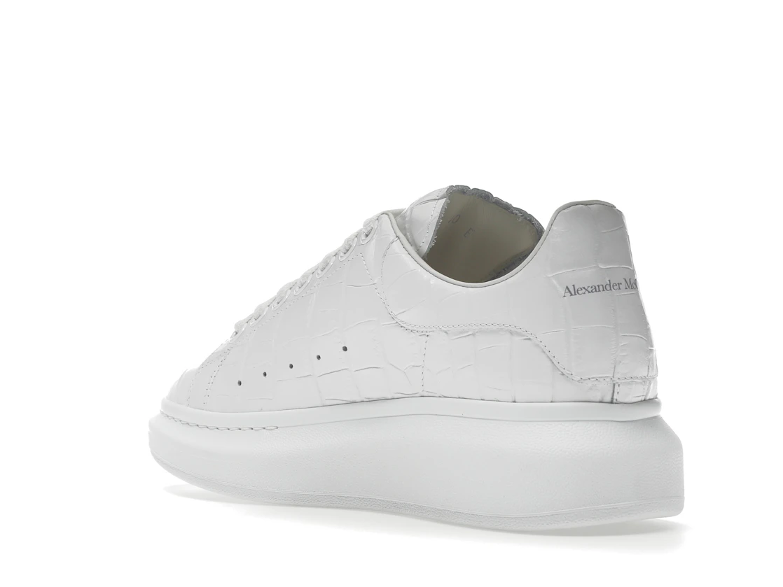 Vue 24 de Alexander McQueen Oversized White White Croc