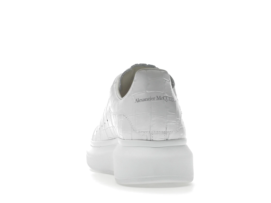 Vue 27 de Alexander McQueen Oversized White White Croc