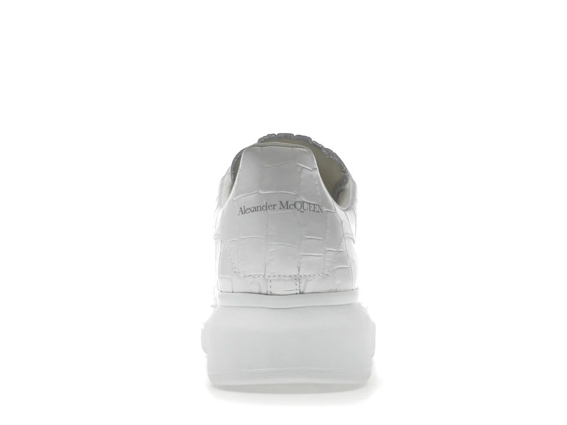 Vue 28 de Alexander McQueen Oversized White White Croc