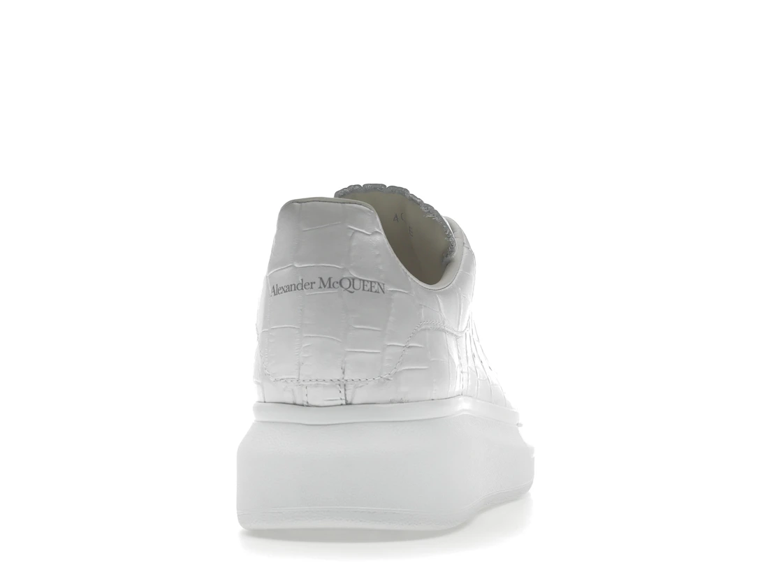 Vue 29 de Alexander McQueen Oversized White White Croc