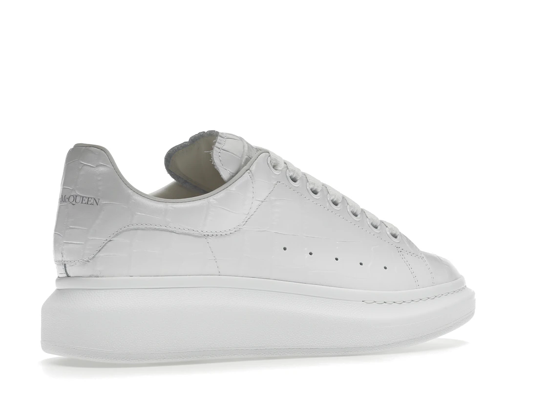 Vue 34 de Alexander McQueen Oversized White White Croc