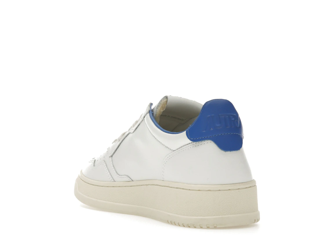 Vue 25 de Autry Medalist Leather Low Game Set Match! White Palace Blue