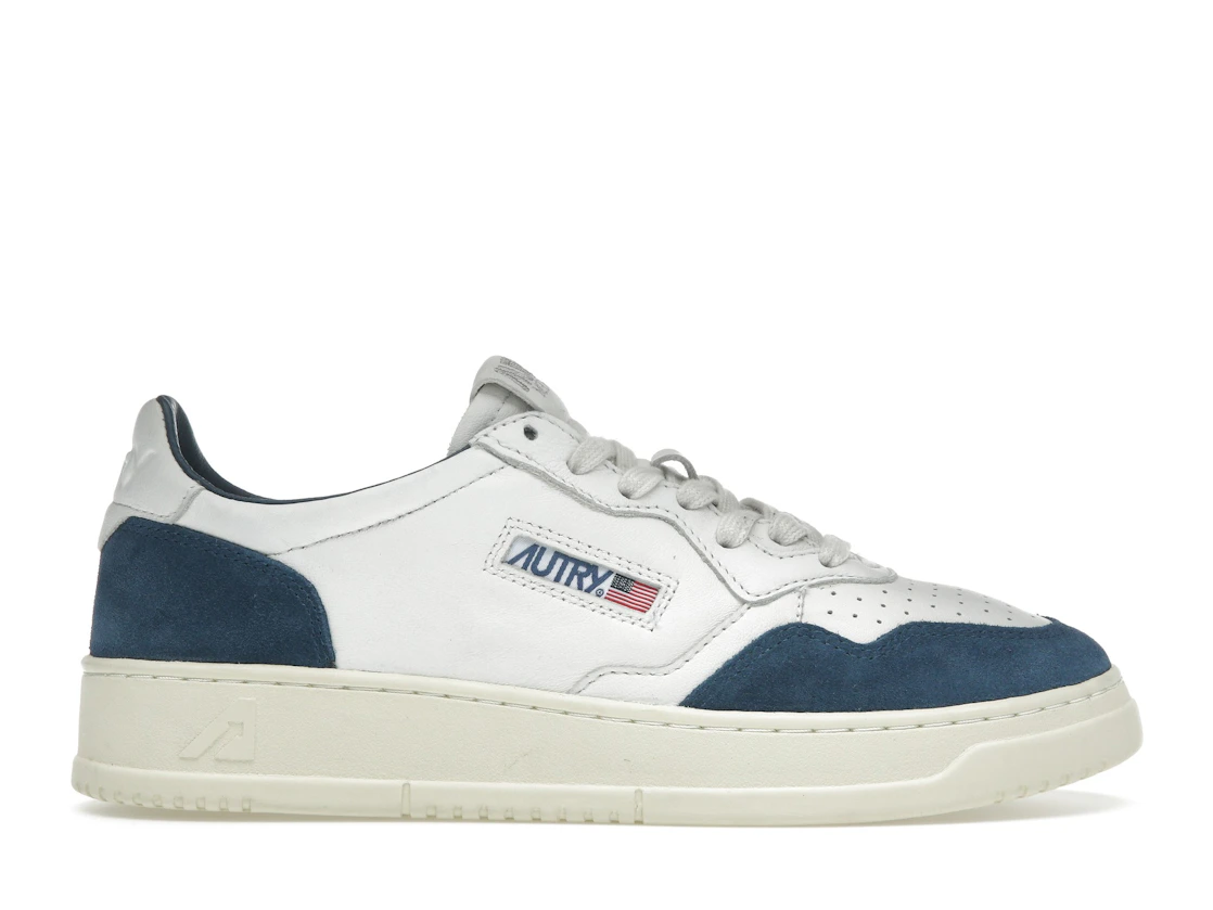 Vue 1 de Autry Medalist Leather Low White Capri
