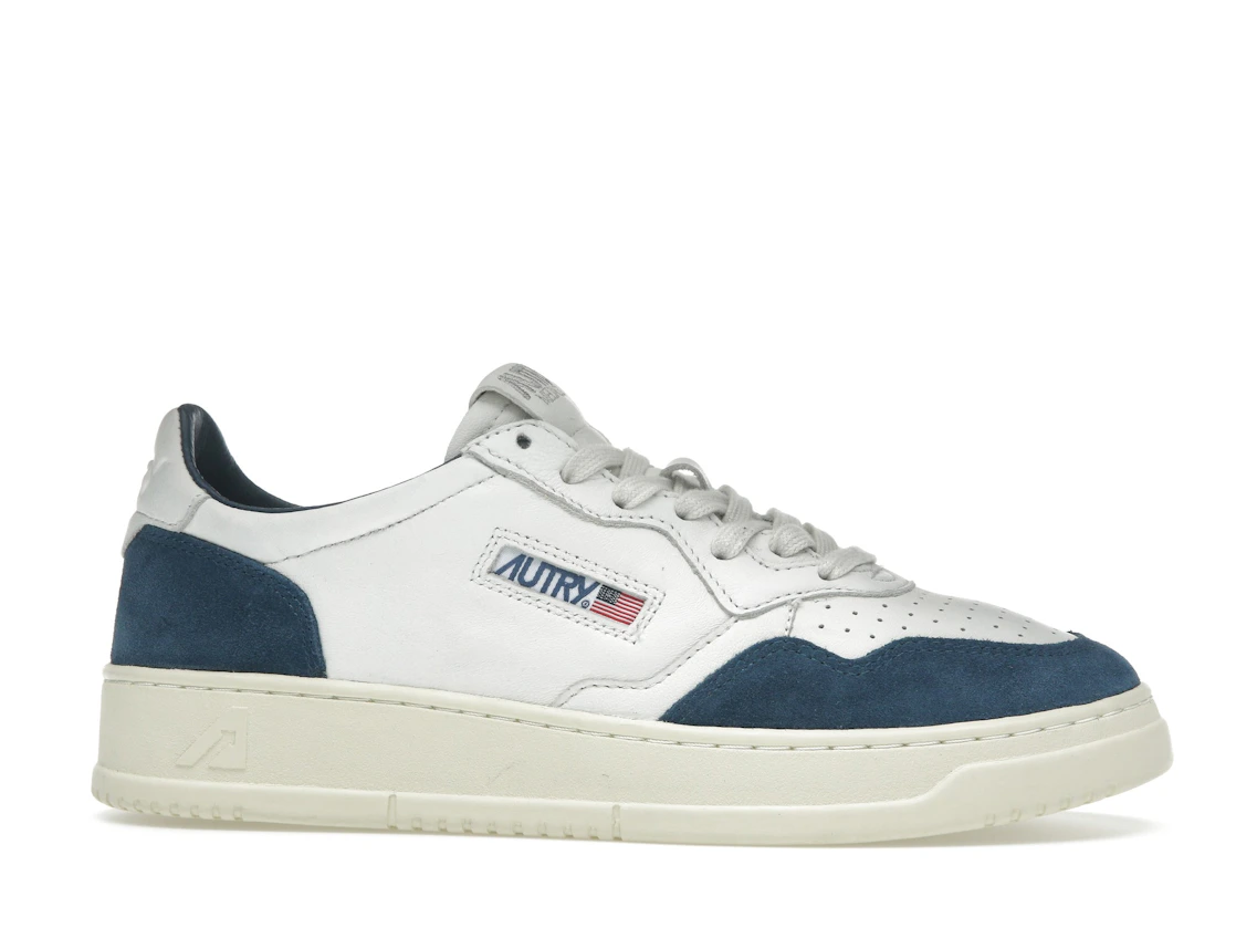 Vue 2 de Autry Medalist Leather Low White Capri