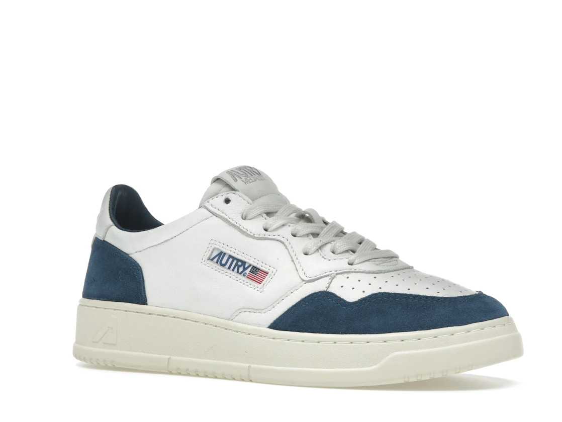 Vue 4 de Autry Medalist Leather Low White Capri