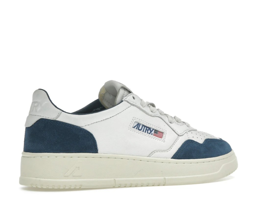 Vue 34 de Autry Medalist Leather Low White Capri