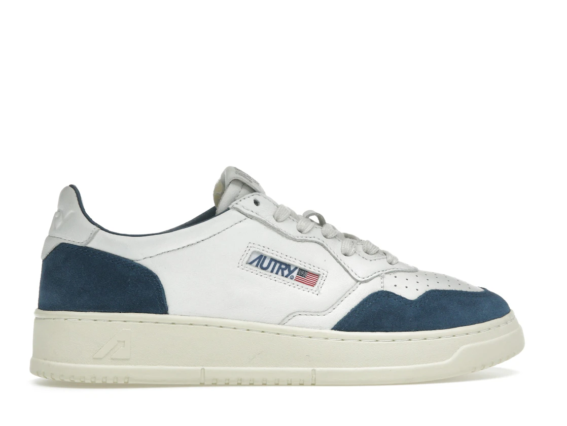 Vue 36 de Autry Medalist Leather Low White Capri