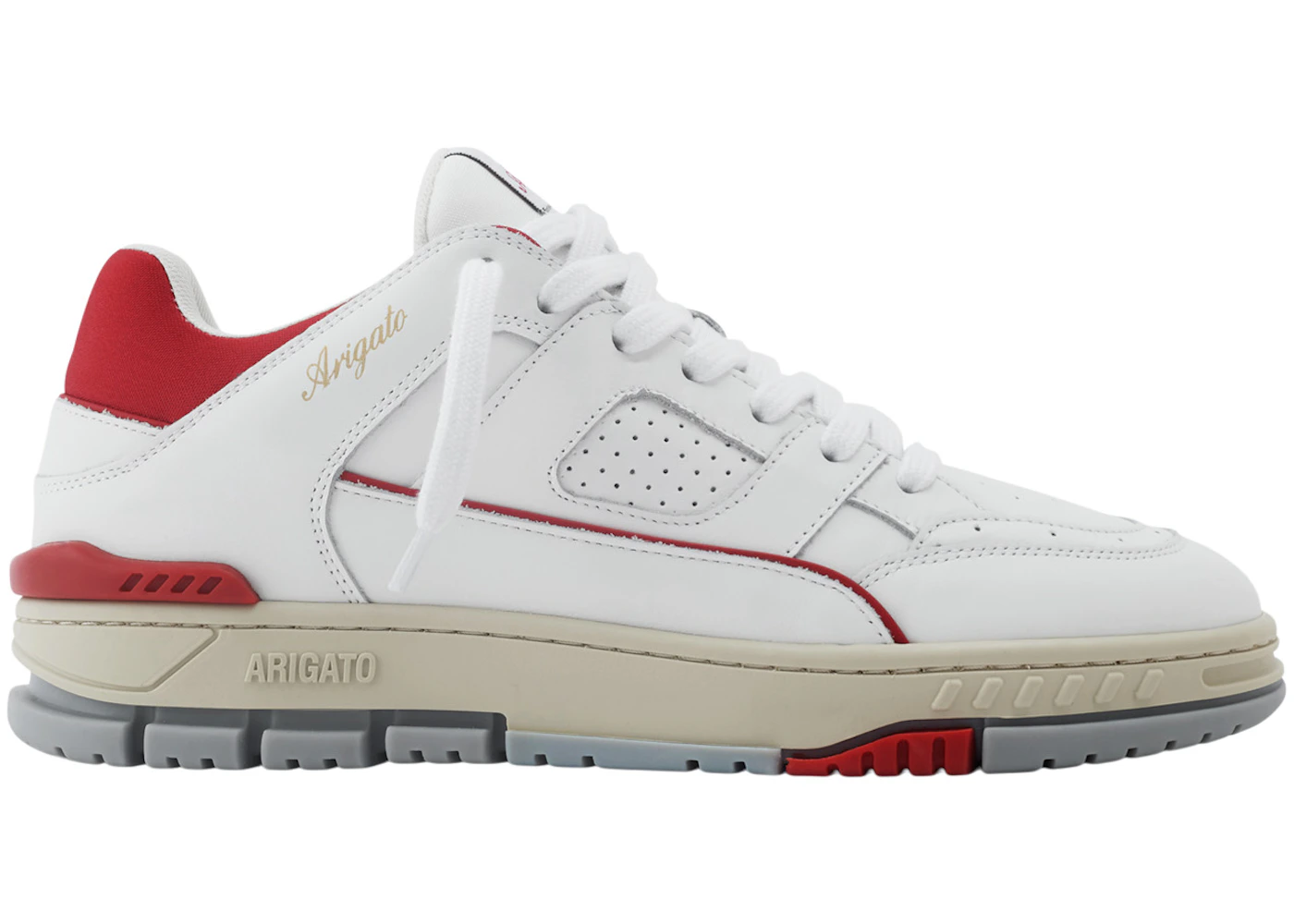 Axel Arigato Area Lo Sneaker White Red 