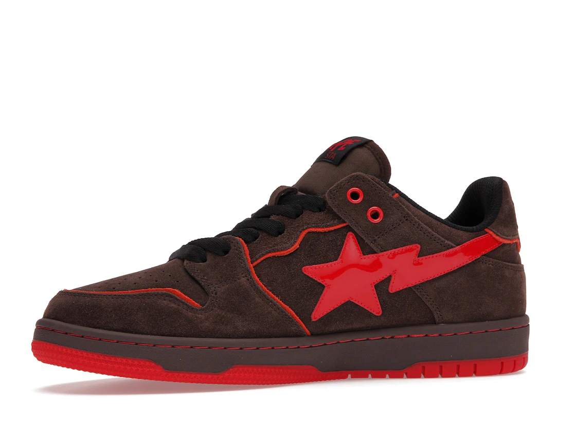 Vue 17 de A Bathing Ape Bape SK8 Sta Brown