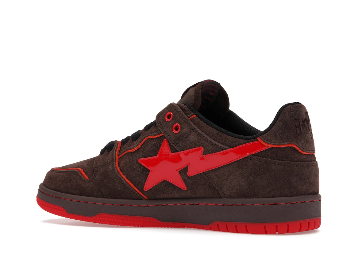 Vue 22 de A Bathing Ape Bape SK8 Sta Brown